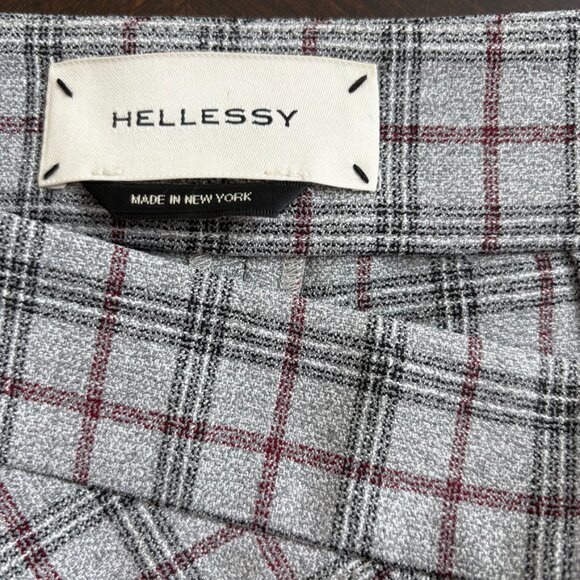 Hellessy Plaid Nasir Checkered Pants Sz 2 Contemporary As Seen On TV - Picture 5 of 14